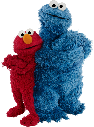 Elmo and Cookie