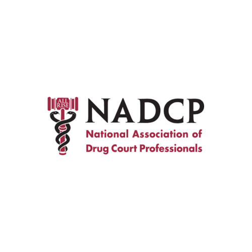 The logo for the National Association of Drug Court Professionals.